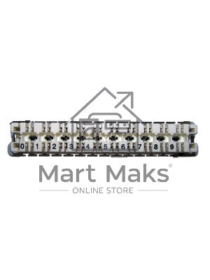 Плинт Lanmaster TWT-LSA10P-DIS-5E 10 пар LSA-PROFIL размык. ABS пластик