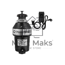 Измельчитель пищевых отходов с пневмокнопкой Maunfeld MWD7502PB черный