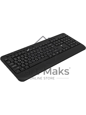 Клавиатура Oklick K257W беспроводная, радиоканал, чёрный