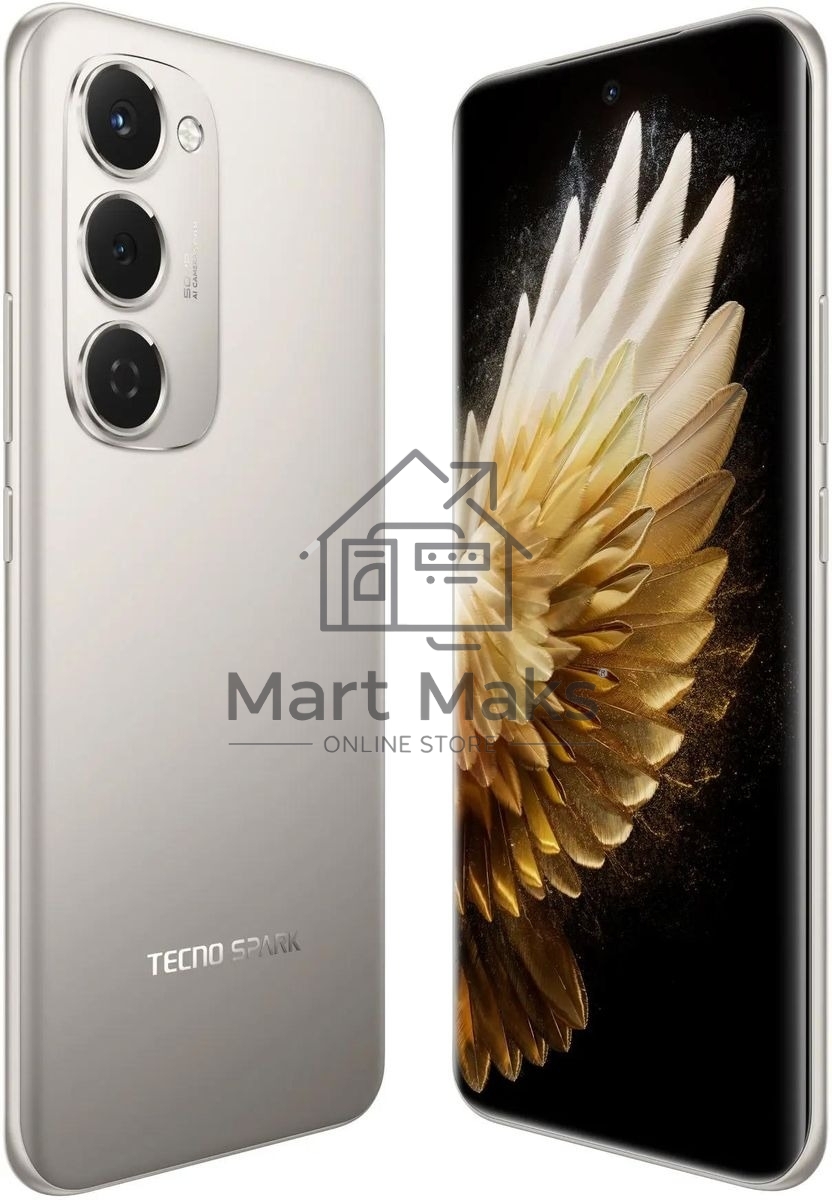 Смартфон Tecno Spark 40 Pro+ 8/256Gb титан