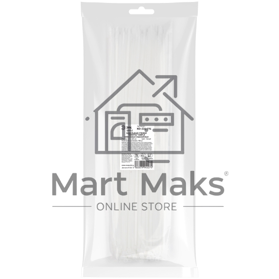 Хомут кабельный Simple 4.8х400 NO-224-194 белый (уп.100 шт) Эра Б0066027