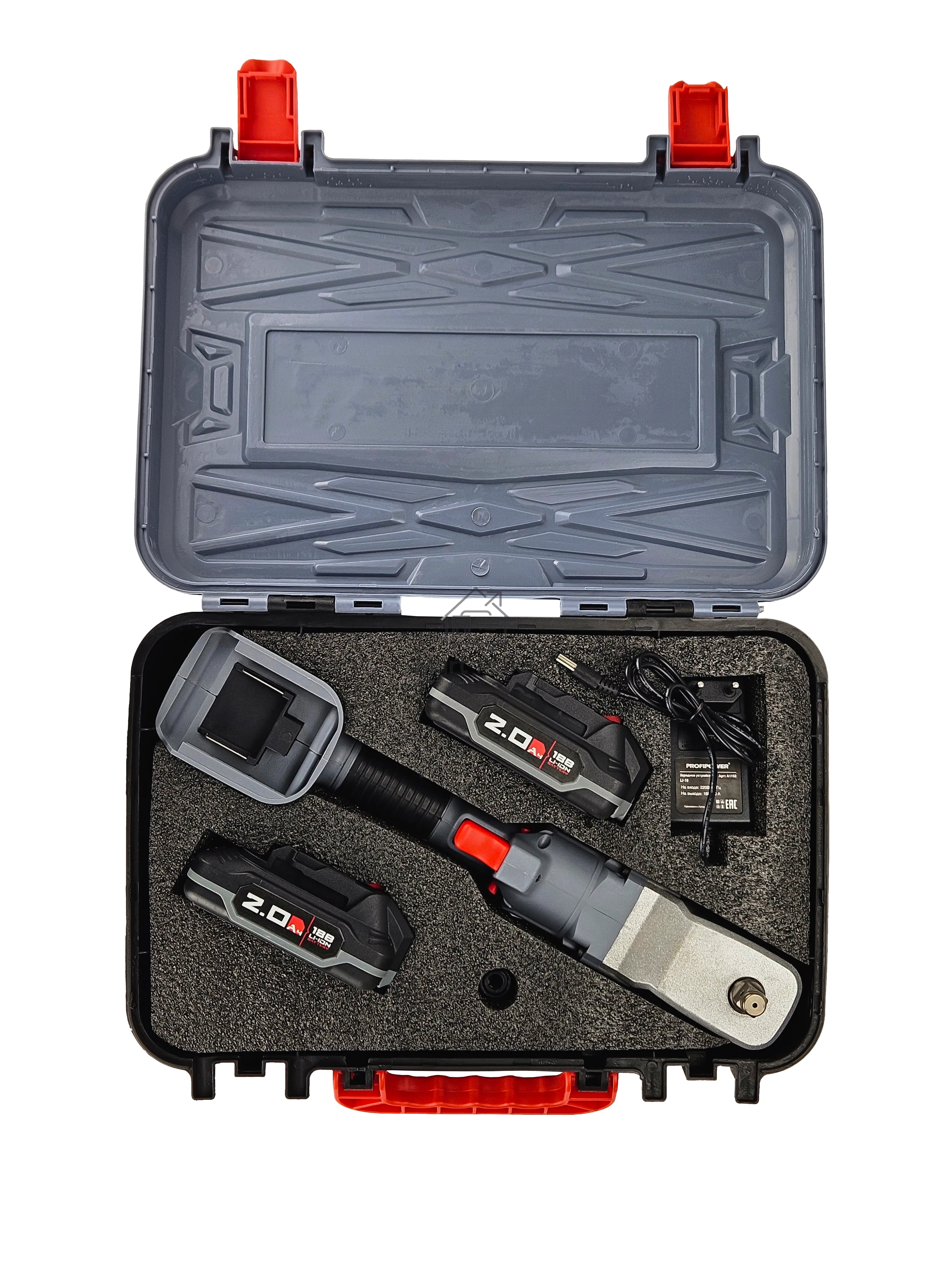 Гайковерт бесщеточный ProfiPower CNDTW-18B (Li-ion-2шт, 2.0А·ч, 440Нм, З/У, в коробке)