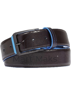 Ремень мужской Piquadro Blue Square CU6743B2/MO 125х3.5 см коричневый натур.кожа