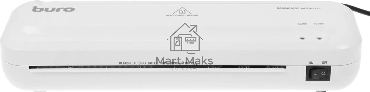 Ламинатор Buro BU-L285 A4 (80-100мкм) 22см/мин (2вал.) лам.фото