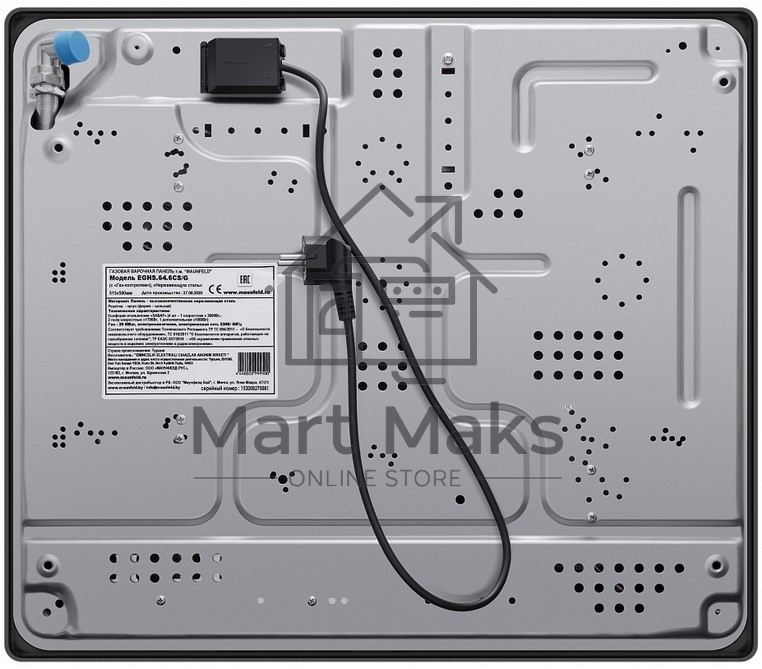 Газовая варочная панель Maunfeld EGHS.64.6CS/G
