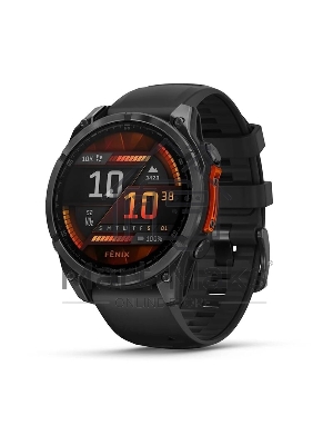 Смарт-часы Garmin Fenix 8 AMOLED серый, черный 47мм