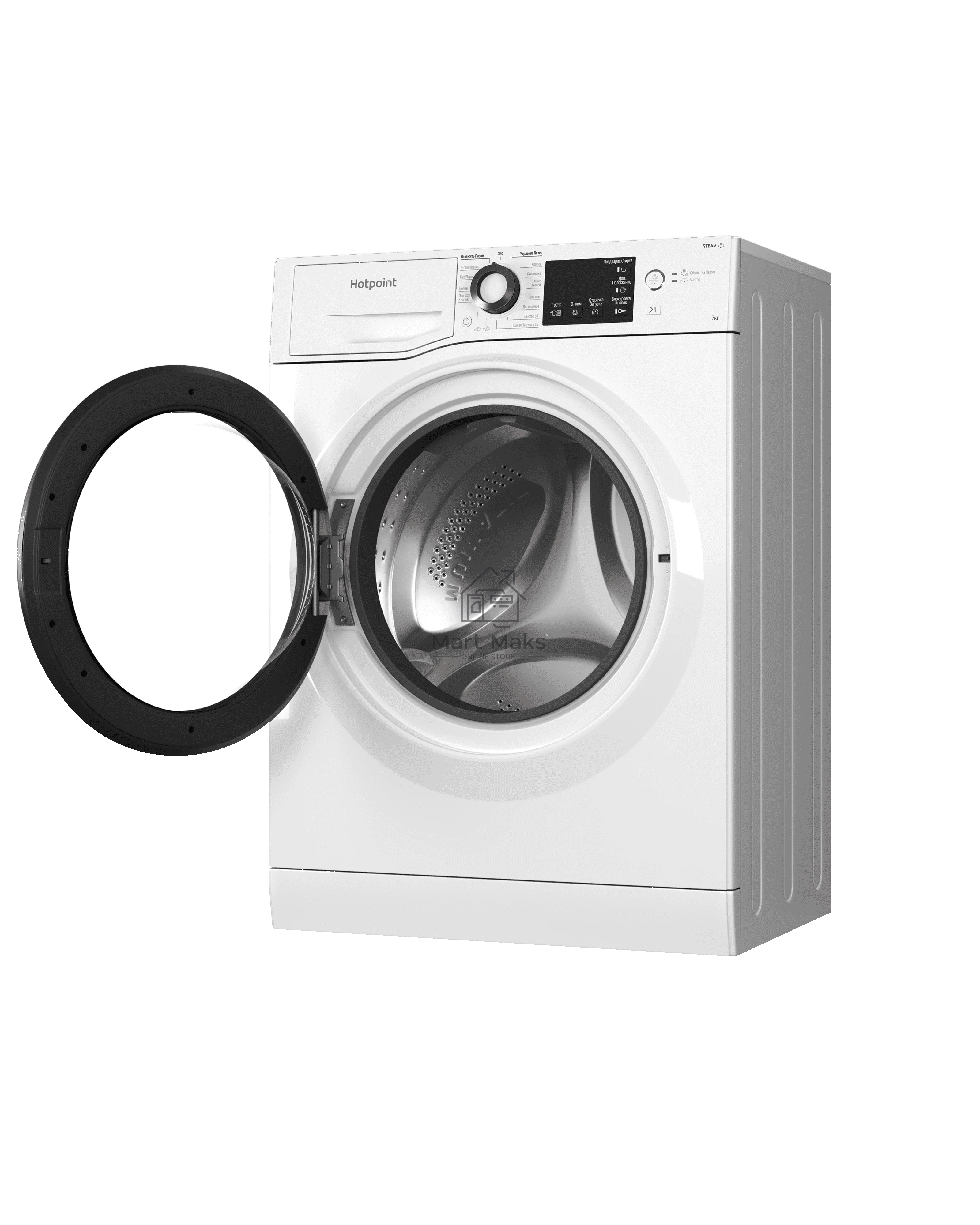 Стиральная машина Hotpoint NSB 7225 S V RU белый, загр. фронтальная макс.: 7 кг 1200 об/мин класс: А