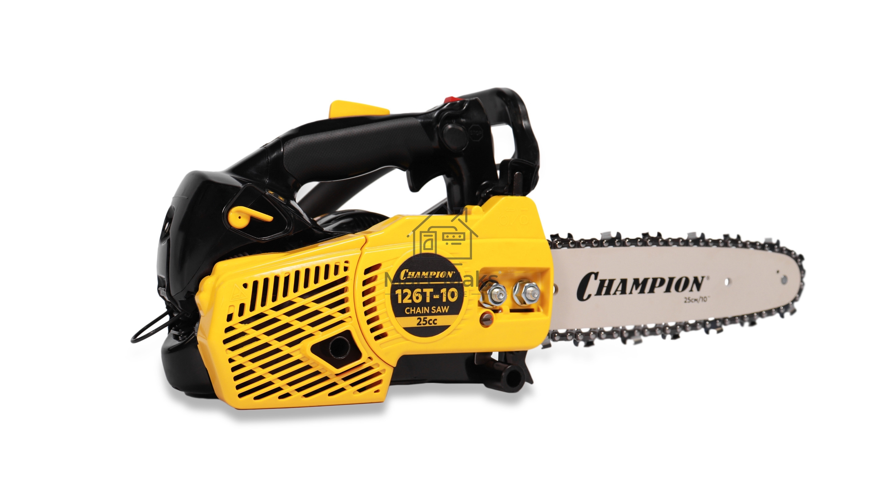 Бензопила CHAMPION 126T-10  1,15кВт 25см? 2,4кг