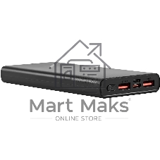 Портативный аккумулятор Digma DGPF10A 10000mAh QC3.0/PD3.0 22.5W 5A 2xUSB-A/USB-C черный