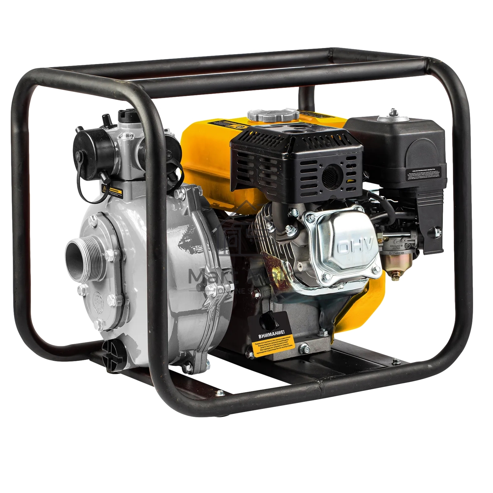 Мотопомпа бензиновая высоконапорная Denzel PX-50H 7 л.с., 2