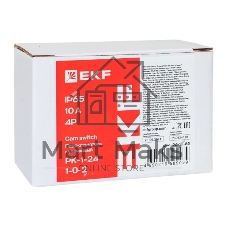 Переключатель кулачковый EKF ПК-1-24 (pk-1-24-10) 4П 10А 
