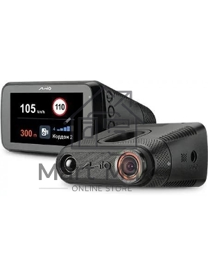 Видеорегистратор с радар-детектором Mio MiVue i85, 1920x1080, 2.7