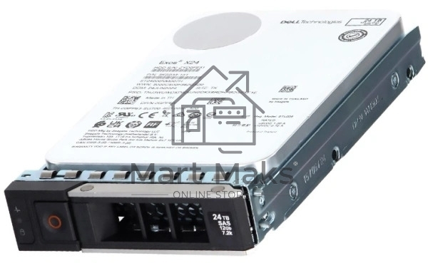 Жесткий диск HDD Dell PowerEdge Enterprise 24Tb 7200rpm SAS 512Mb 3.5