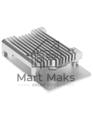 Корпус Qumo Aluminum case without fan, Raspberry Pi 3, silver(RS024)