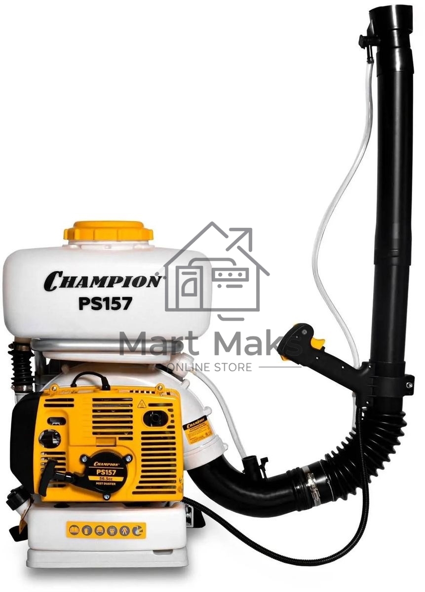 Опрыскиватель-распылитель Champion PS157 2,6 кВт 56,5 см 15м бак 14л 0,14-3,03 л/мин 11,3 кг