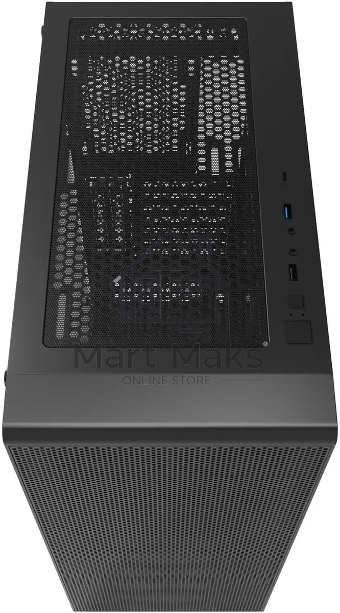 Компьютерный корпус Bloody BD-CC115 черный без БП ATX 8x120mm 1xUSB2.0 1xUSB3.0 audio bott PSU