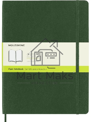 Блокнот Moleskine CLASSIC SOFT QP623K15 XLarge 190х250мм, 192 страниц, нелинованный, мягкая обложка, зеленый