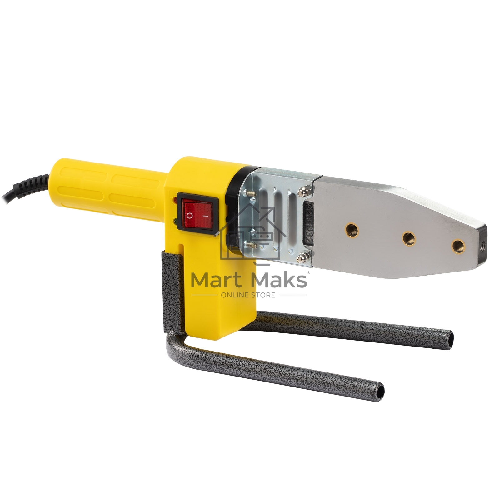 Аппарат для сварки пластиковых труб 850Вт KOLNER KPW 850C, время нагрева 1.5мин, рабочая температура 300гр, насадка 16, 20, 25, 32мм, муфтовая сварка, кабель 2м (набор осн., кейс)