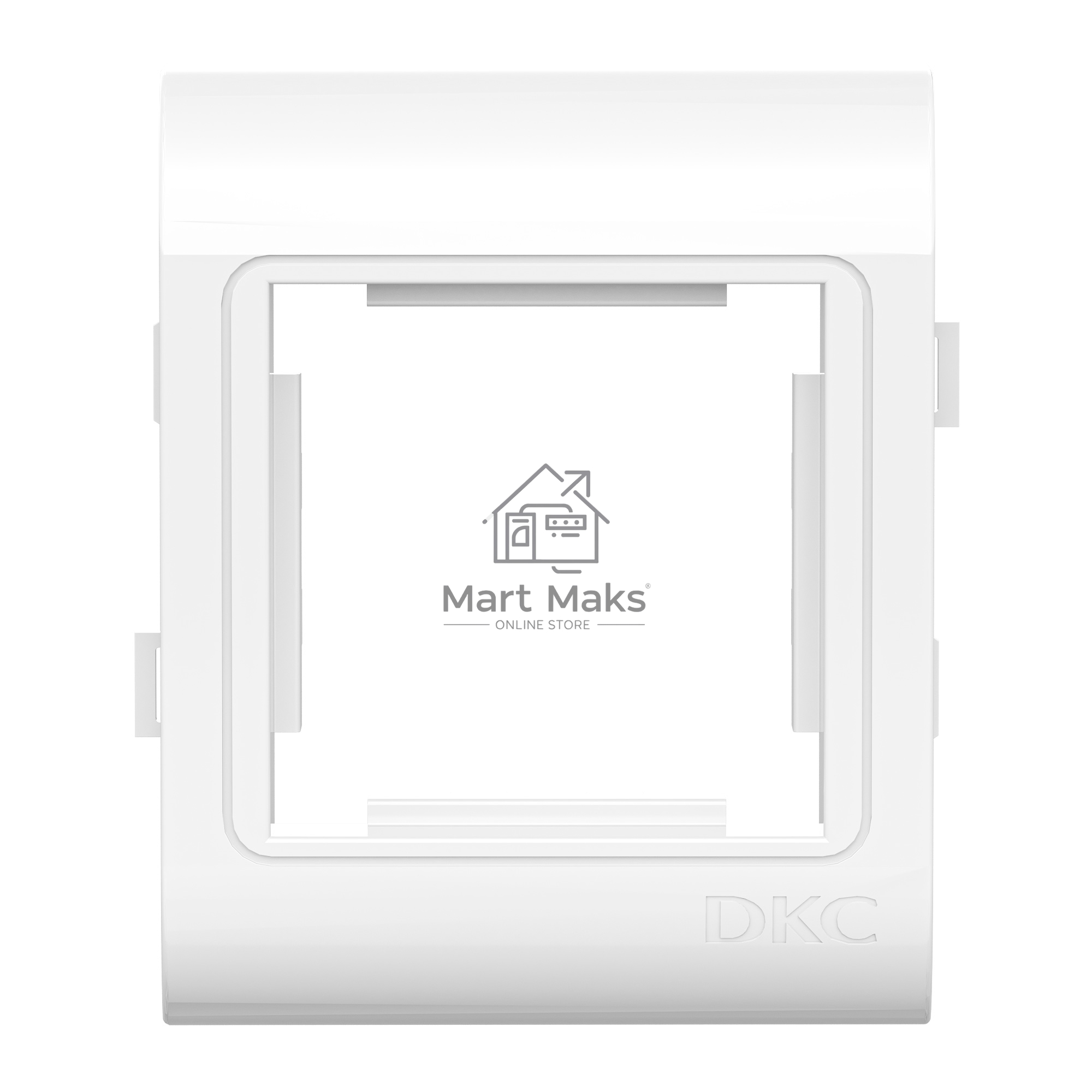 Рамка установочная под 45х45 2мод. PDA-45N 80 (подходит для Mosaic) ДКС 00513