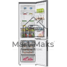 Холодильник Haier C2F620CFU1 серебристый двухкамерный 278/108л морозилка снизу, No Frost