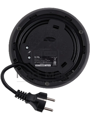 Чайник электрический Domfy DSM-EK401 1.8л. 2200Вт черный/прозрачный (корпус: стекло)