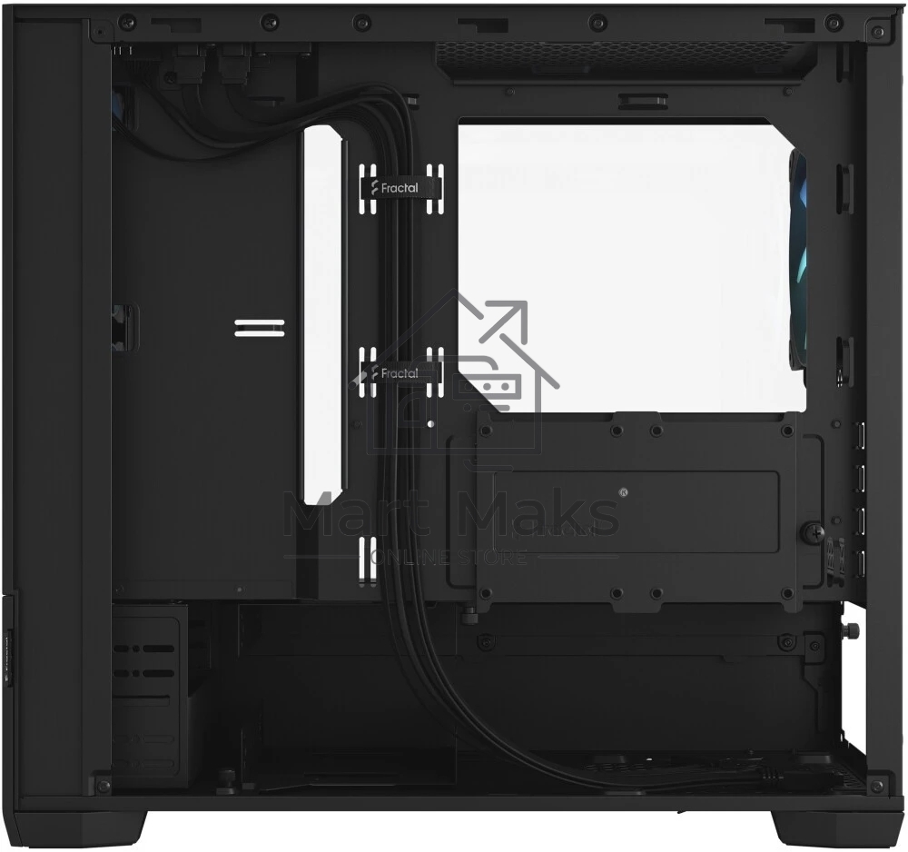 Корпус Fractal Design Pop Mini Air RGB Black TG Clear Tint FD-C-POR1M-06