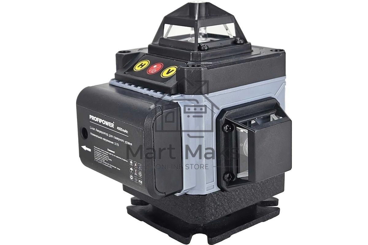 Лазерный нивелир ProfiPower NL-7016G (16 лучей, лазер - зеленый, Li-ion - 1шт., пульт ДУ, переходник,З/У, сумка-чехол)