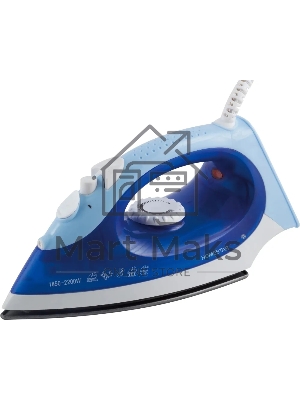 Утюг Homestar HS-4002А синий (1850-2200 Вт, пар, спрей, паровой удар, тефлоновая подошва)