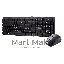 Комплект клавиатура+мышь Smartbuy серия ONE 400AG черный (SBC400AGK) /10.  