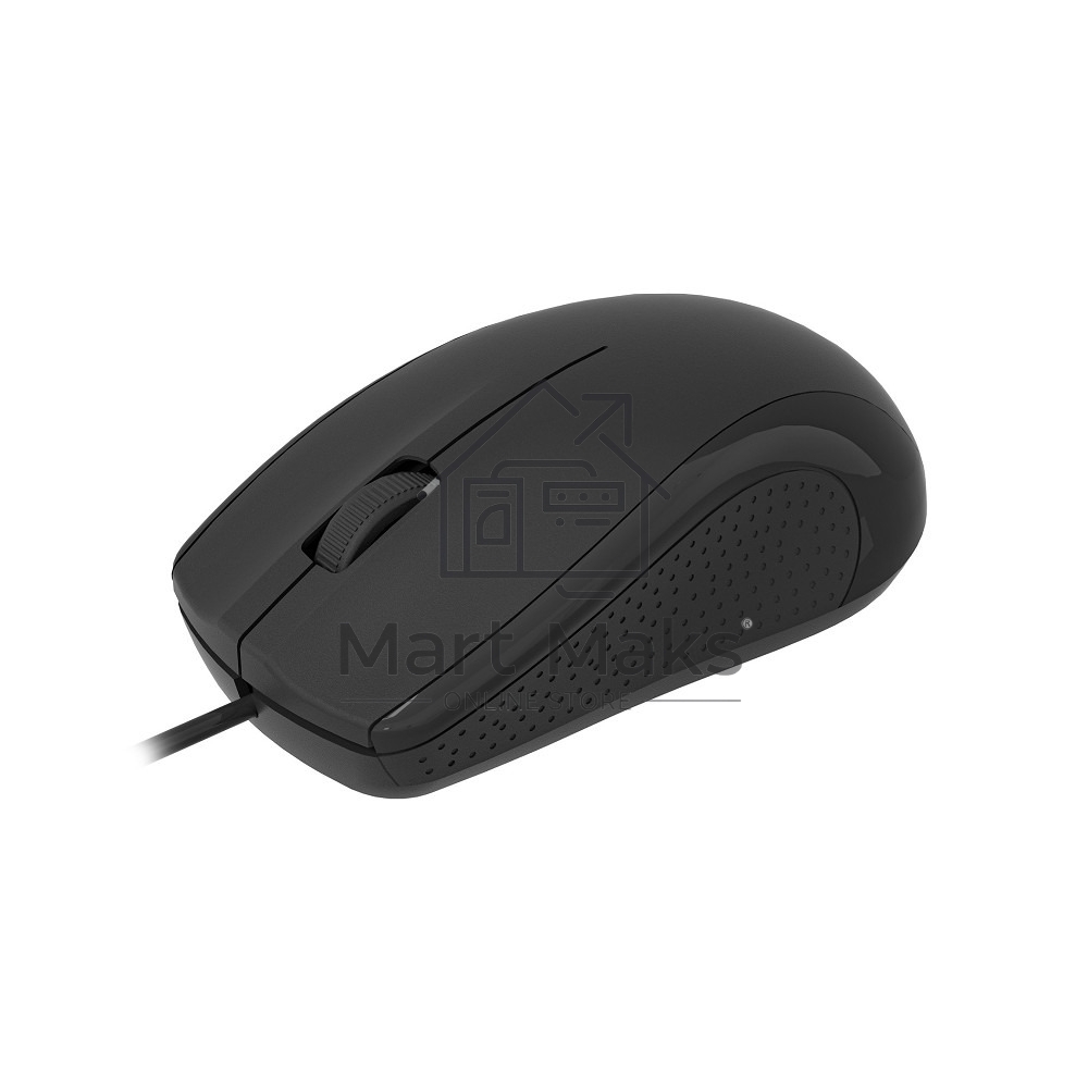 Мышь проводная CBR CM 107 черный, 1000 dpi, USB, кнопки - 3