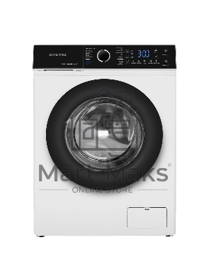 Стиральная машина c инвертором и паром Maunfeld MFWM127IWHT белый, загрузка фронтальная 7 кг, 1200 об/мин, класс: A+++