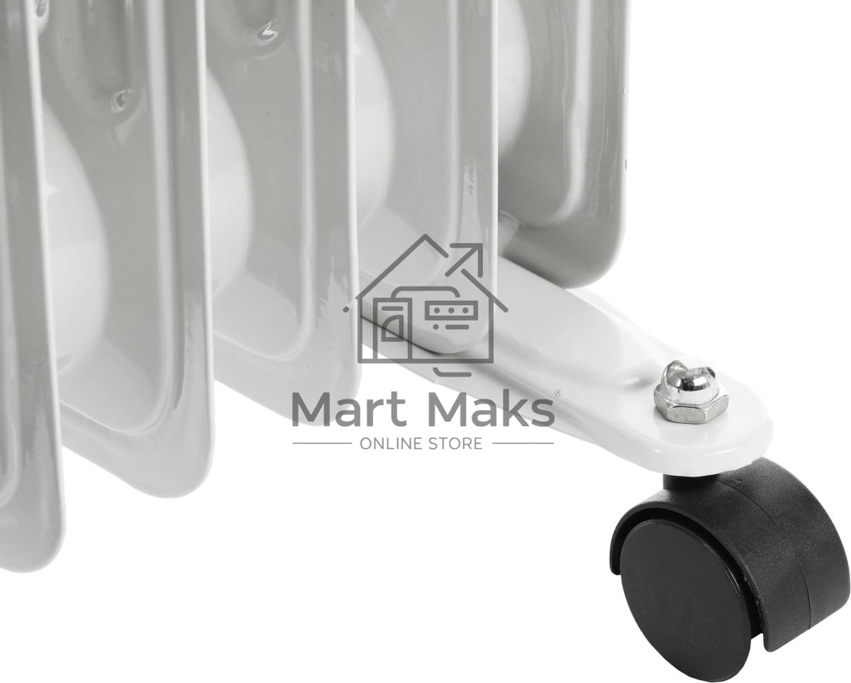 Масляный обогреватель Centek CT-6200 (7 секций) белый, 700/1000/1500 Вт, 15 м2, термостат