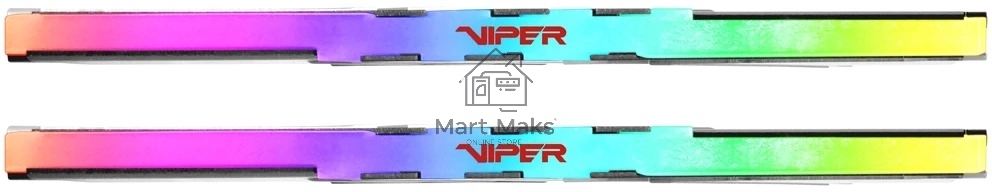 Оперативная память Patriot Viper Venom, DDR5, 48GB (2x24 GB), 6000 MHz, CL30, DIMM, радиатор, RGB, черный