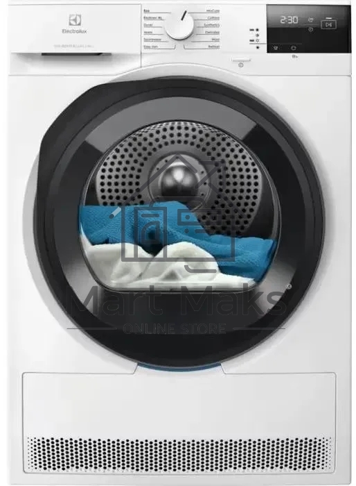 Сушильная машина Electrolux EW6D295GE белый, 9 кг, сушка - конденсационная (тепловой насос), программ - 12, 59.6 x 85 x 63.6 см