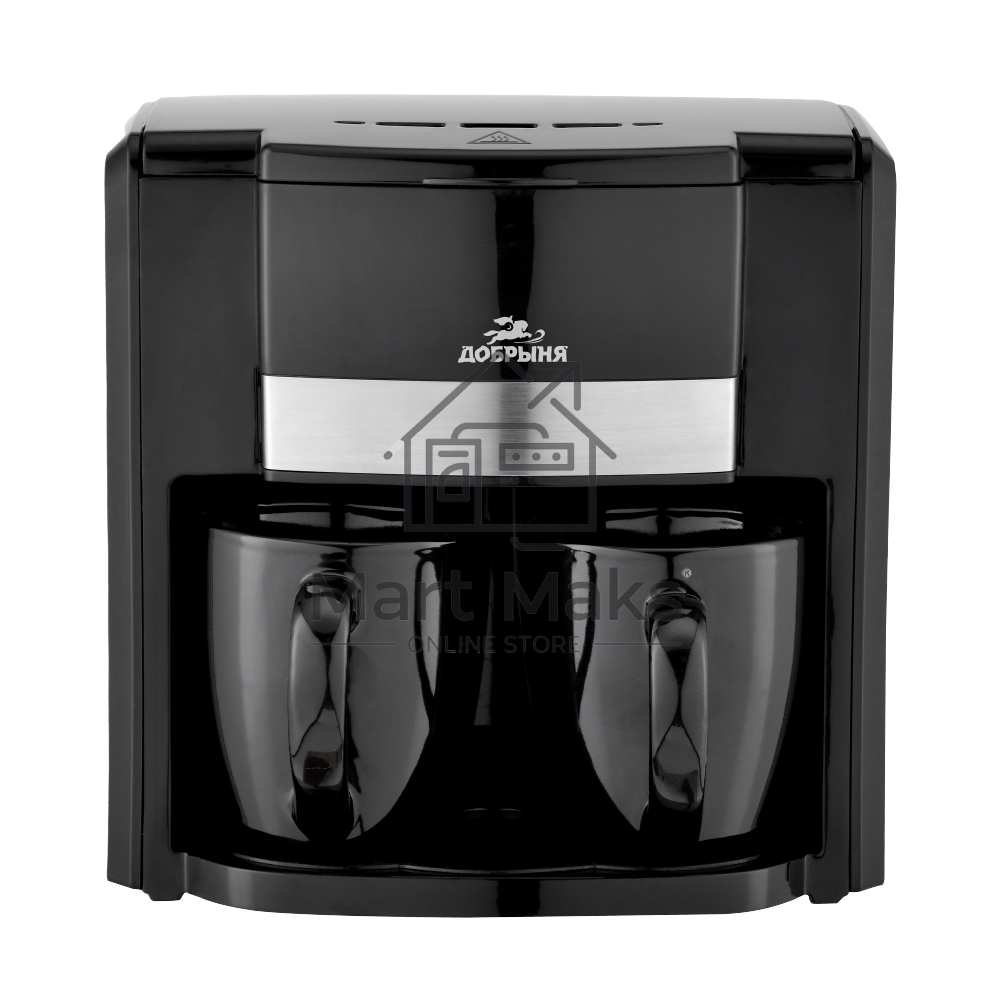 Кофеварка эл. капелн Добрыня DO-3604 (0,3л, 500Вт) 2кружки x6