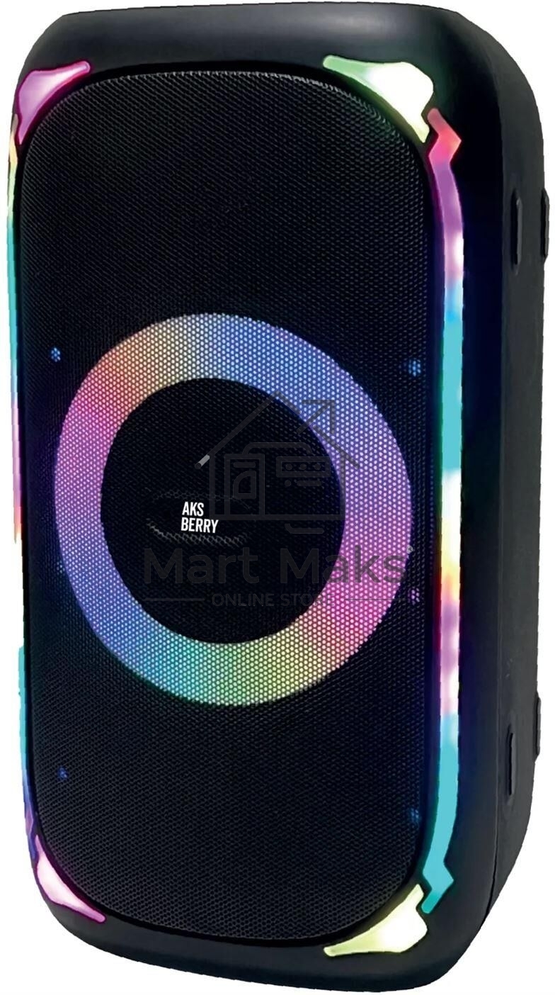Портативная акустика AKSBERRY (6900305470017) AS-28 RhythmGo, черный