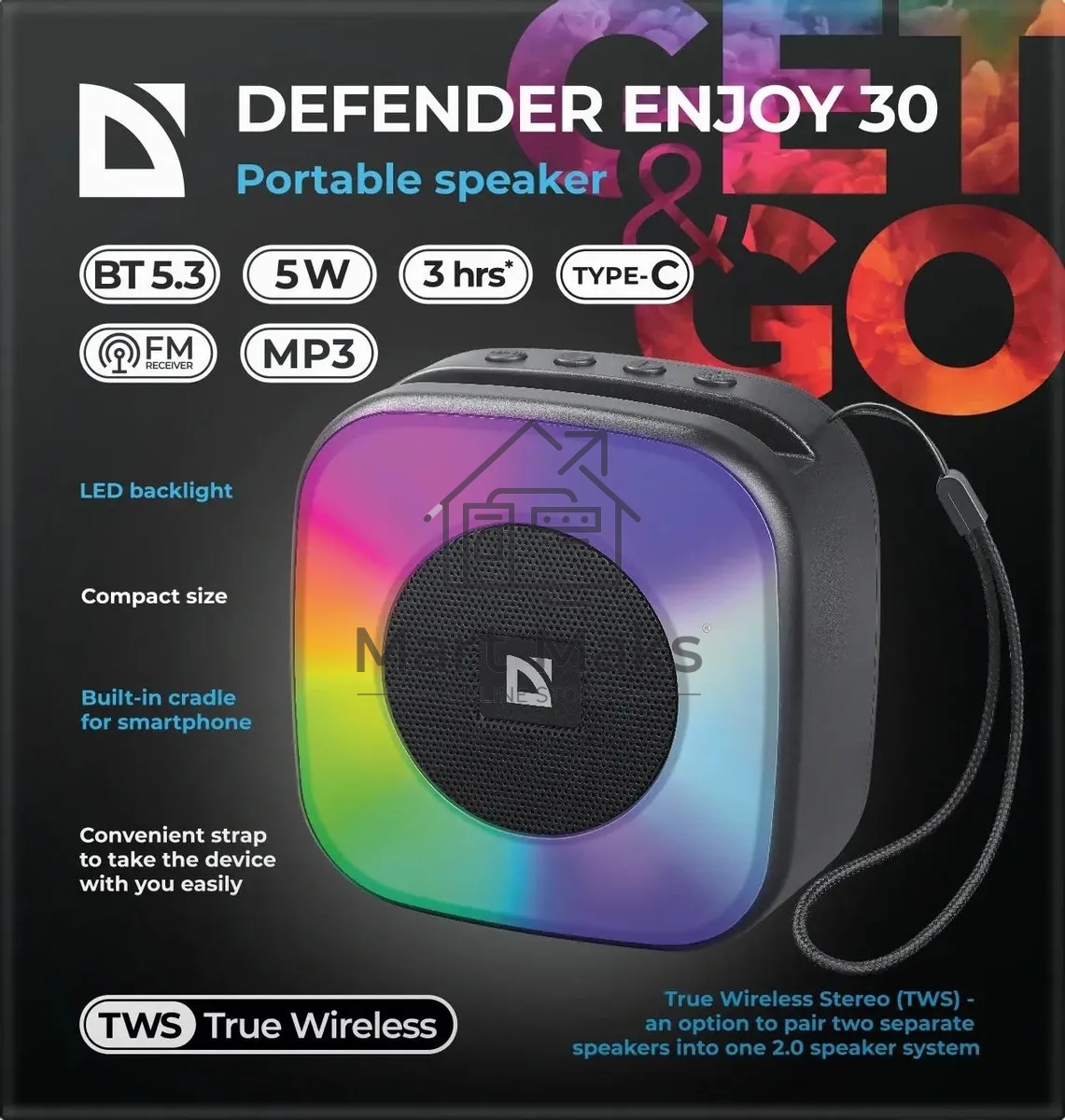 Портативная колонка DEFENDER (65930) Enjoy 30