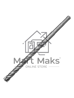 Бур по бетону Denzel цельная крестовая пластина, 12x265 мм, SDS PLUS