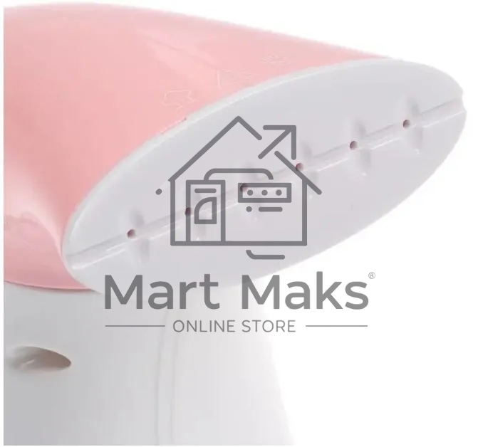 Отпариватель Kelli КL-312 белый/розовый, 1800 Вт, 20 г/мин, 500 мл