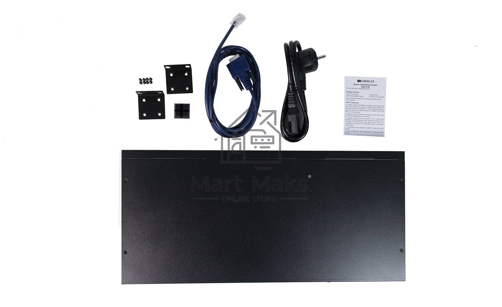 Коммутатор Managed L3 Switch 12x10GBase-X SFP+, RJ45 Console
