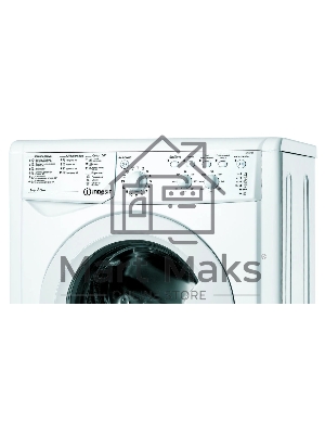 Стиральная машина Indesit IWSE6105(CIS)L белый, загрузка фронтальная 6 кг, 1000 об/мин., класс: А