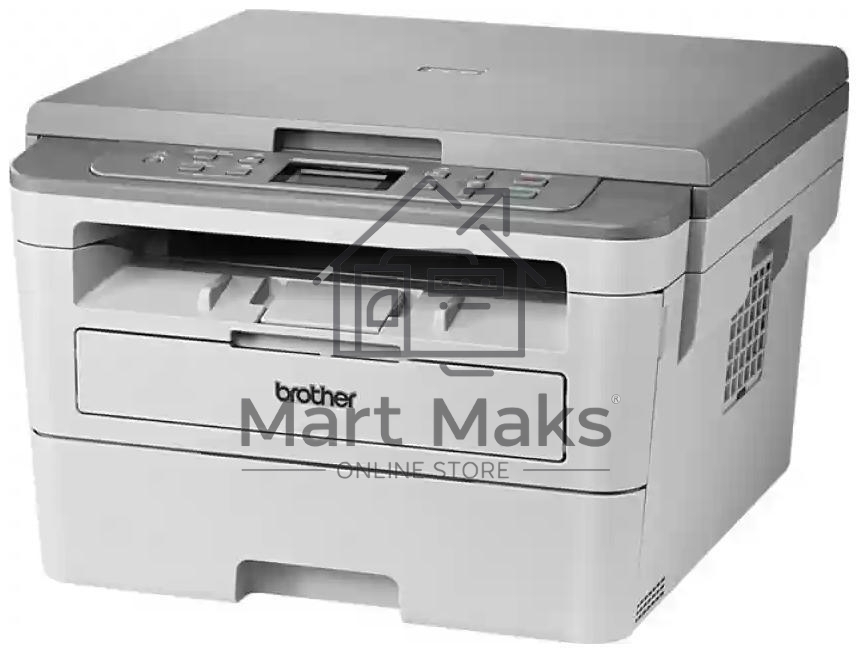 МФУ Brother DCP-B7500D, P/C/S, A4, 34 cтр/мин, 128 МБ, Duplex, ADF50, USB, лоток 250 л., старт.картридж 2 000 стр. тонер TN-B023