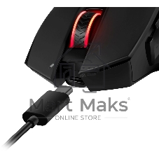 Мышь беспроводная Redragon Mirage Pro черный, 8000 dpi, радиоканал, USB, кнопки - 9
