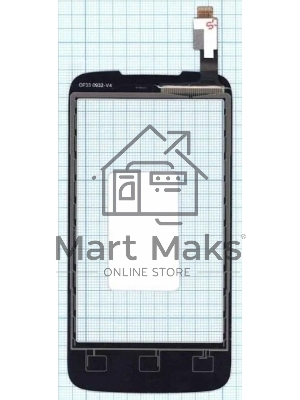 Сенсорное стекло (тачскрин) для Lenovo A376, белое