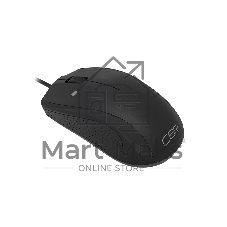 Мышь проводная CBR CM 107 черный, 1000 dpi, USB, кнопки - 3
