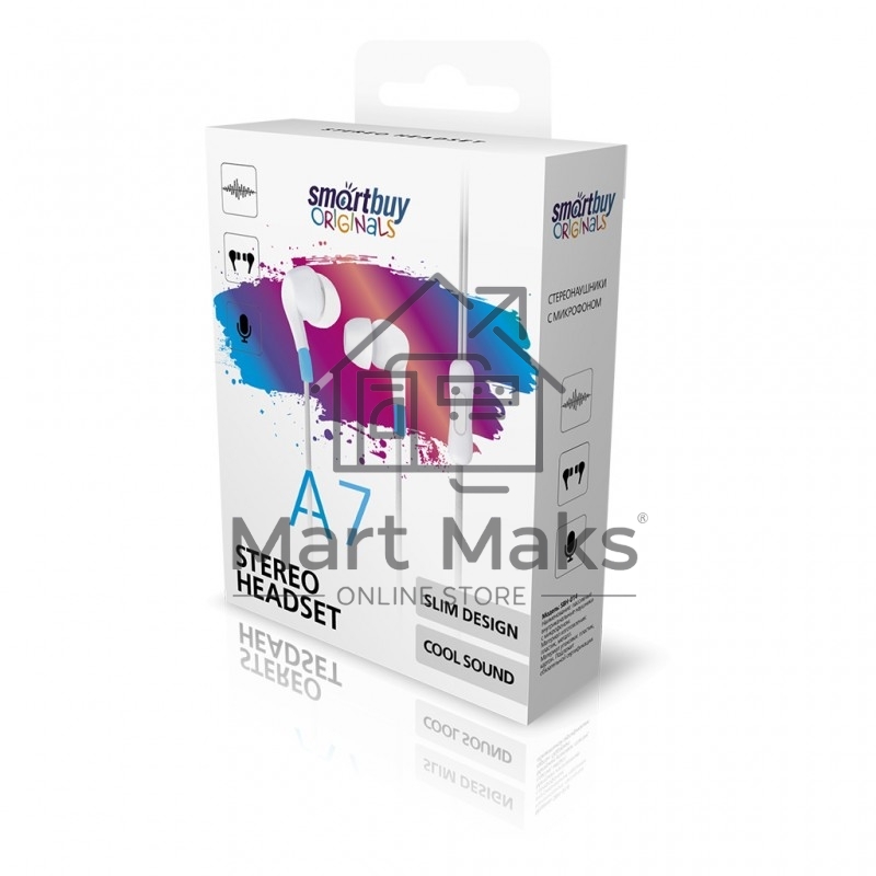 Гарнитура SMARTBUY (SBH-014) A7 белый