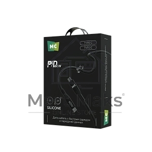 Дата-кабель MORE CHOICE (4620202554529) K83aa USB 3.0A PD 60W для Type-C Type-C - 1 м, черный