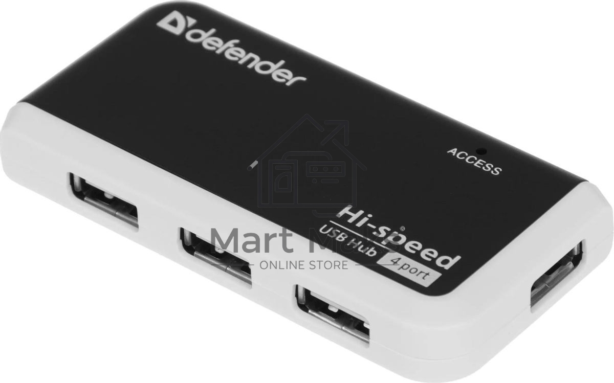 USB-разветвитель Defender QUADRO INFIX, USB 2.0 - 4 порта, USB