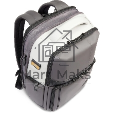 Рюкзак мужской Piquadro Wollem Rubber CA6239W129W/GRN серый/черный полиуретан