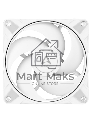 Вентилятор для корпуса Arctic P12 Max белый, 120 мм, 3300 об/мин, 25.3 дБ, 4 pin